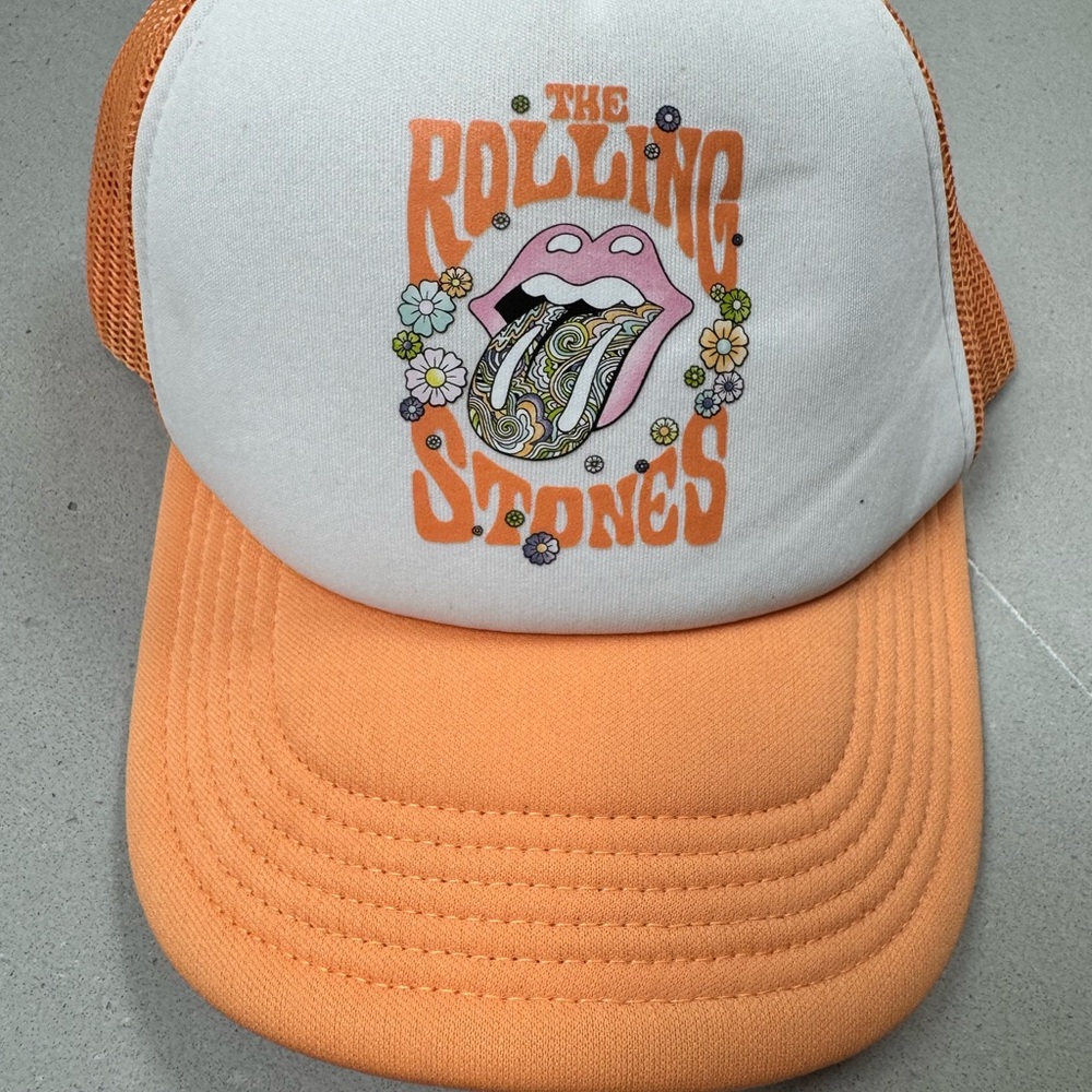 American Eagle Outfitters Orange Mesh Cap